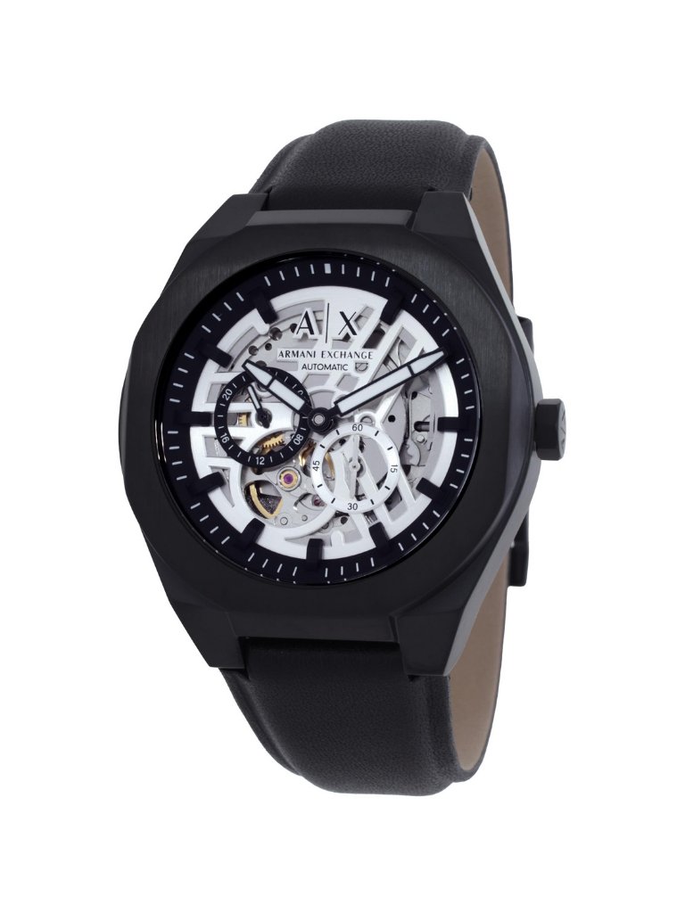 Nwt Armani Exchange Sync Chronograph Automatic Silver Dial Mens Watch